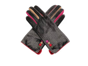 G2105 Faux Velvet Gloves