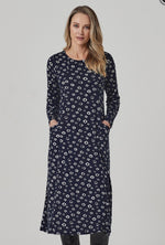 Mira Dress Shibori Spot Print