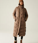 RWN382 Women's Eloria Quilted Coat | mocha