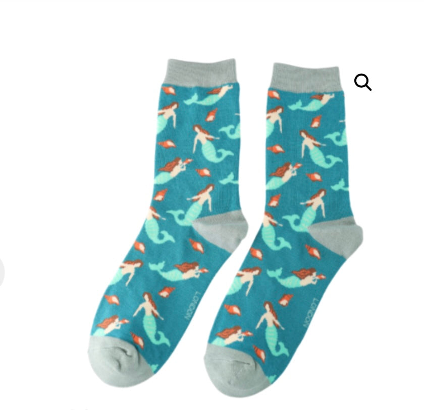 SKS471 Mermaids Bamboo Socks