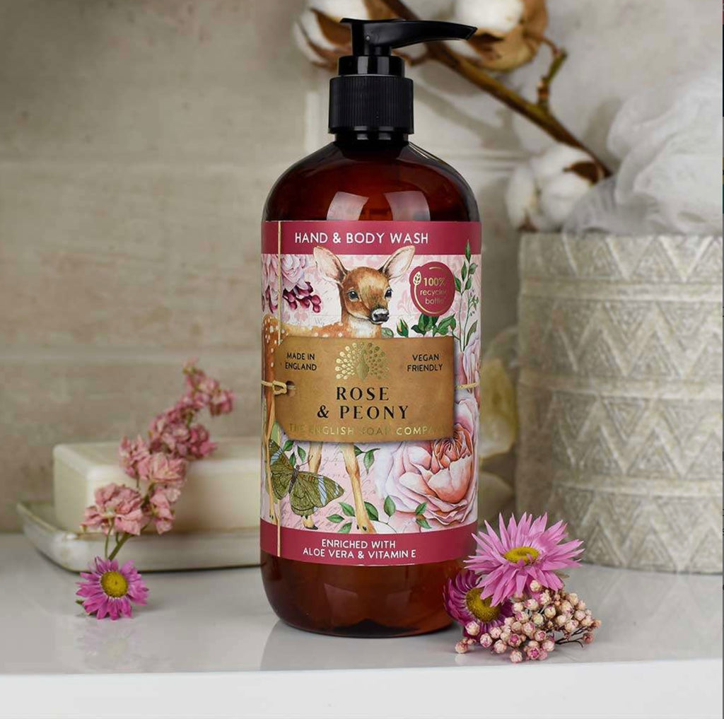 Anniversary Rose and Peony Hand and Body Wash