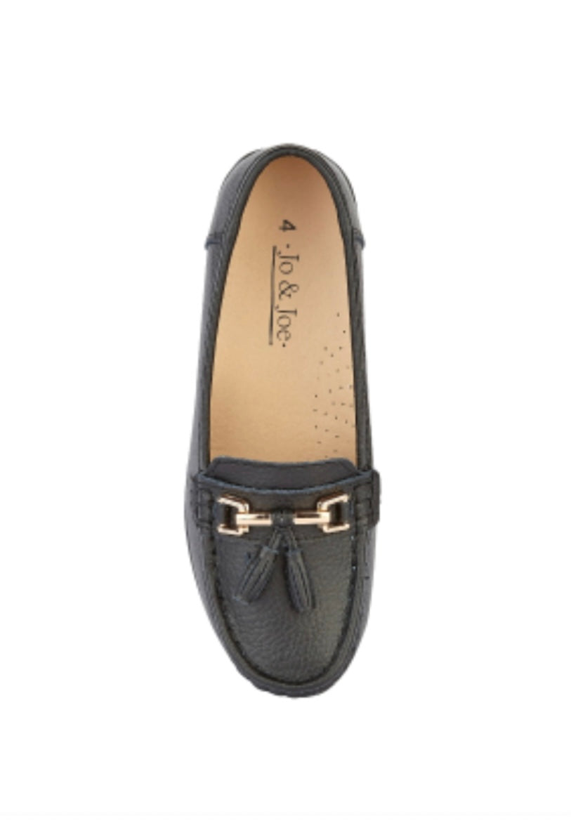 Nautical Black Loafer