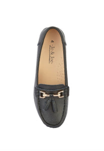 Nautical Black Loafer