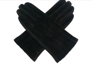 G2223 Faux Velvet Gloves
