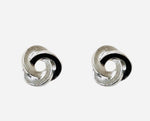 205800 Three Circle Stud Earrings