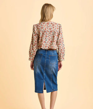 Lindsay Cream Blouse
