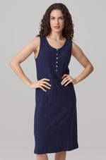 Cotton Slub Teresa Dress