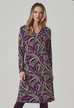 Maple Dress Abstract Leaf