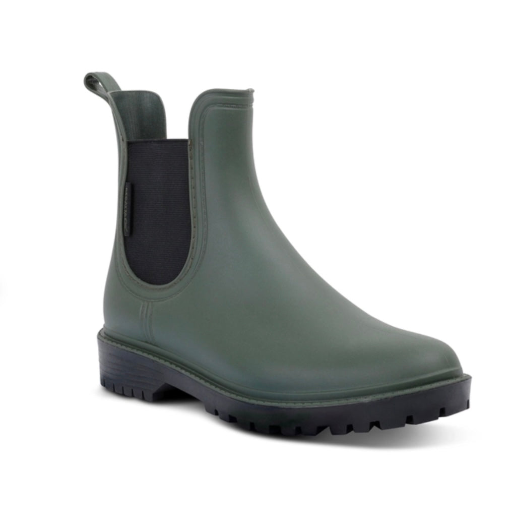 RWF817 Lady Harriett II Ankle Wellies | Deep Green