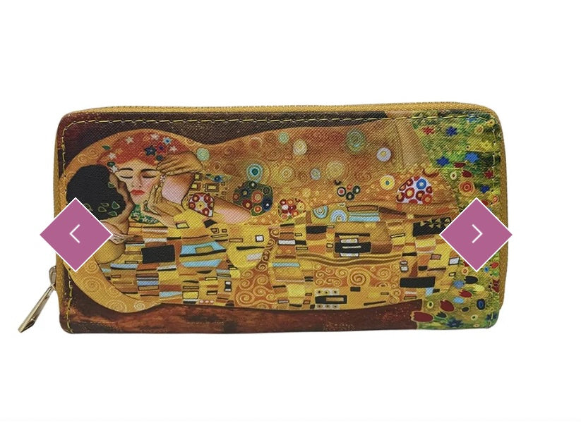 3538 Klimt The Kiss Print - Purse