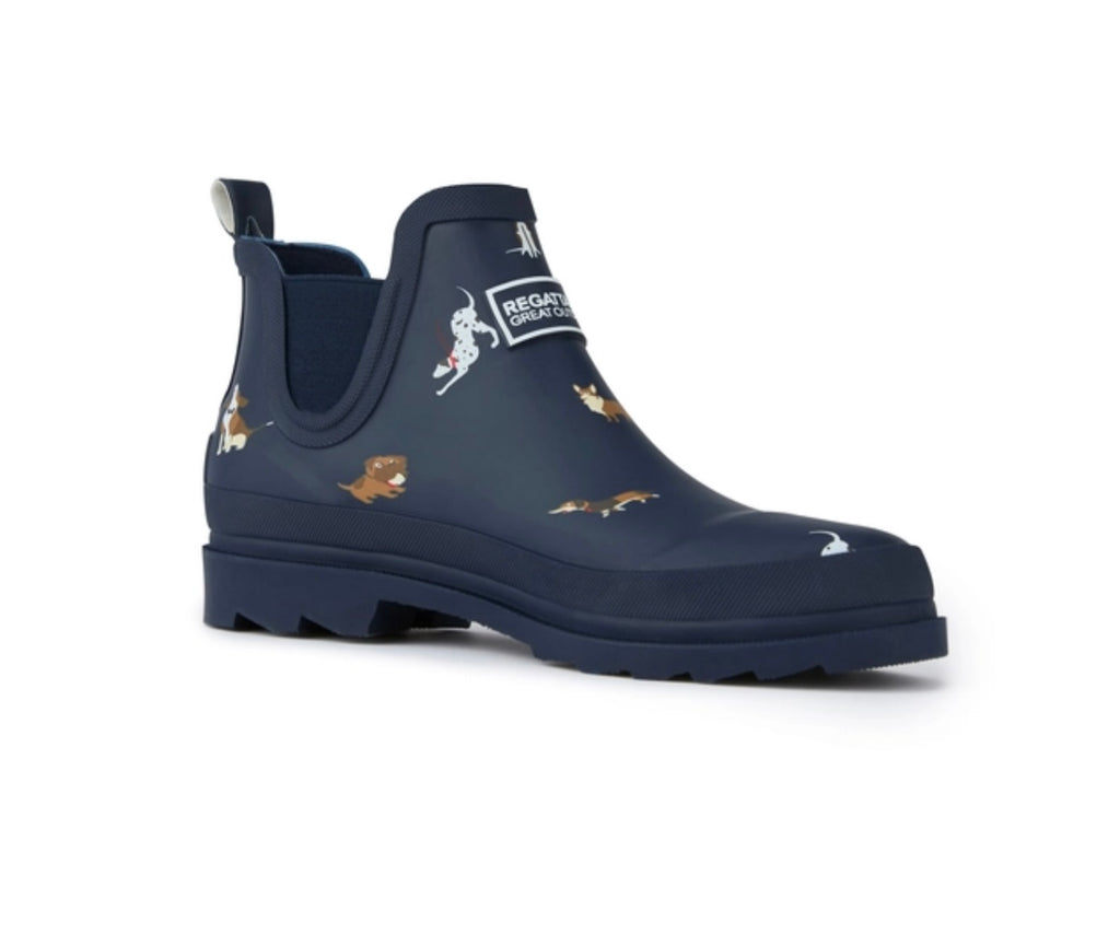 RWF454 Women's Harper Low Wellies | Navy Blue