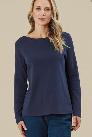 Brushed Cotton Veesha Top