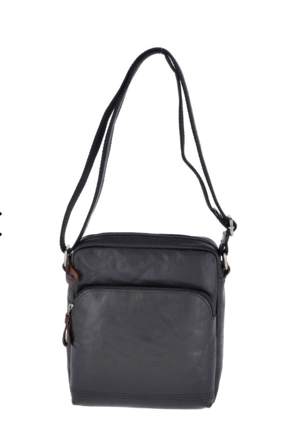 F-82 Leather Vintage Medium Flight Shoulder Bag