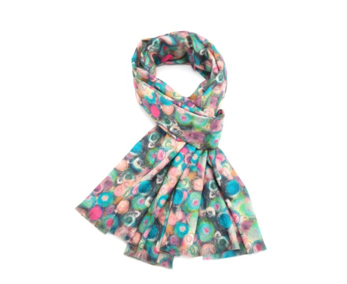 24340 Jumping Circles Scarf