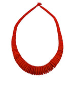 NK614 Graduated Coco Disc Necklace