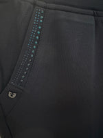 13045 Ponte Pull up Trouser with pocket detail