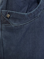 13031 Smart Denim Pull up Trouser