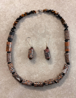 002 PAPER BEAD EARRINGS