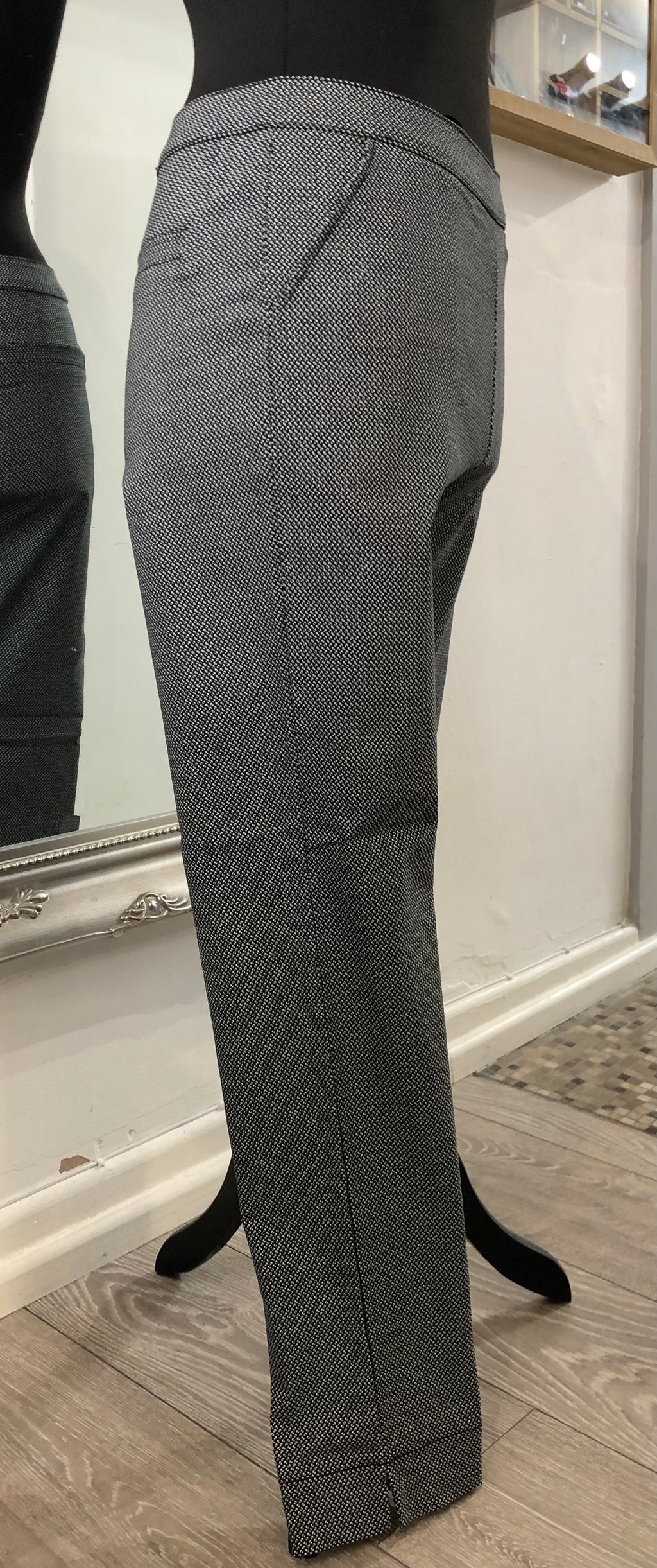 Black print Trouser 12018