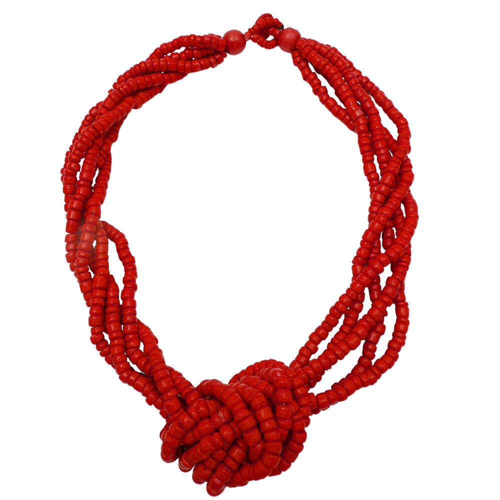 Knot necklace