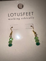 Mixed crystal earrings