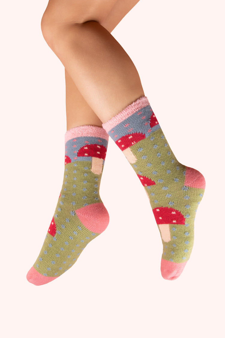 COSY SOCKS - COSY TOADSTOOL SOC781