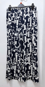 LM26081 BELLA LINEN BLEND SHELL TOP NAVY