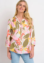 TROPICAL PALM BLOUSE