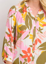 TROPICAL PALM BLOUSE