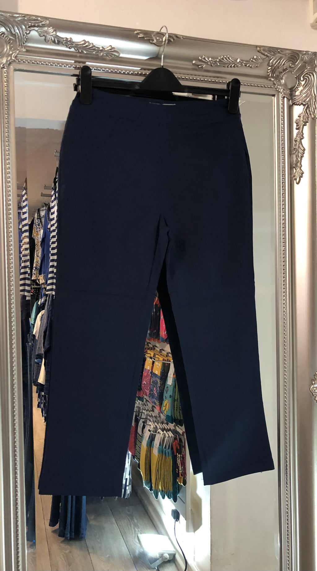 Ankle Grazer Stretch pull up Trouser