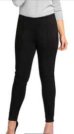 Suedette Leggings with Tummy Control Fabric