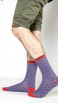 Unisex Organic Cotton Geo Socks