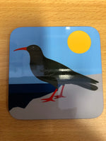 Cornish Birds in the Sticks Coasters designed in Cornwall