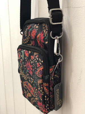 Mobile Phone Bag Paisley Print