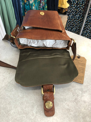 G-31 Leather Crossbody Bag