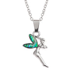 Paua Shell Fairy Necklace