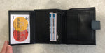 Leather Wallet with RFID Protection