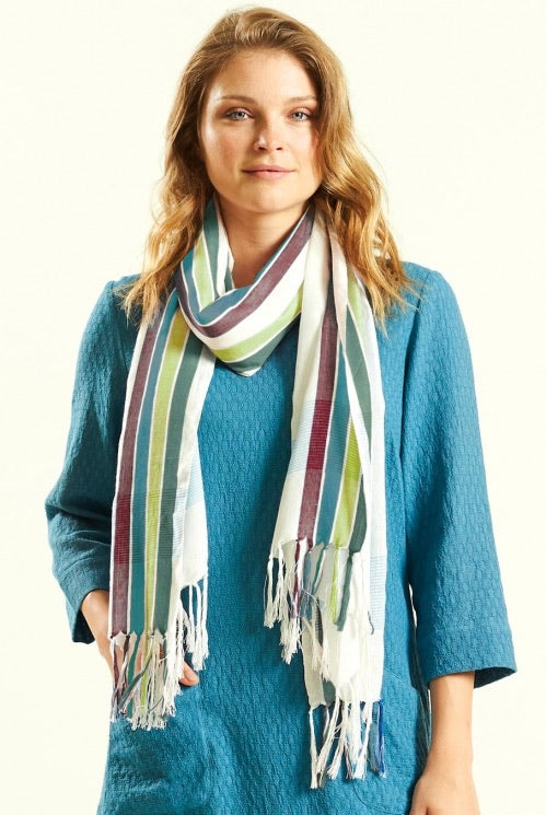 Bold Stripe Scarf