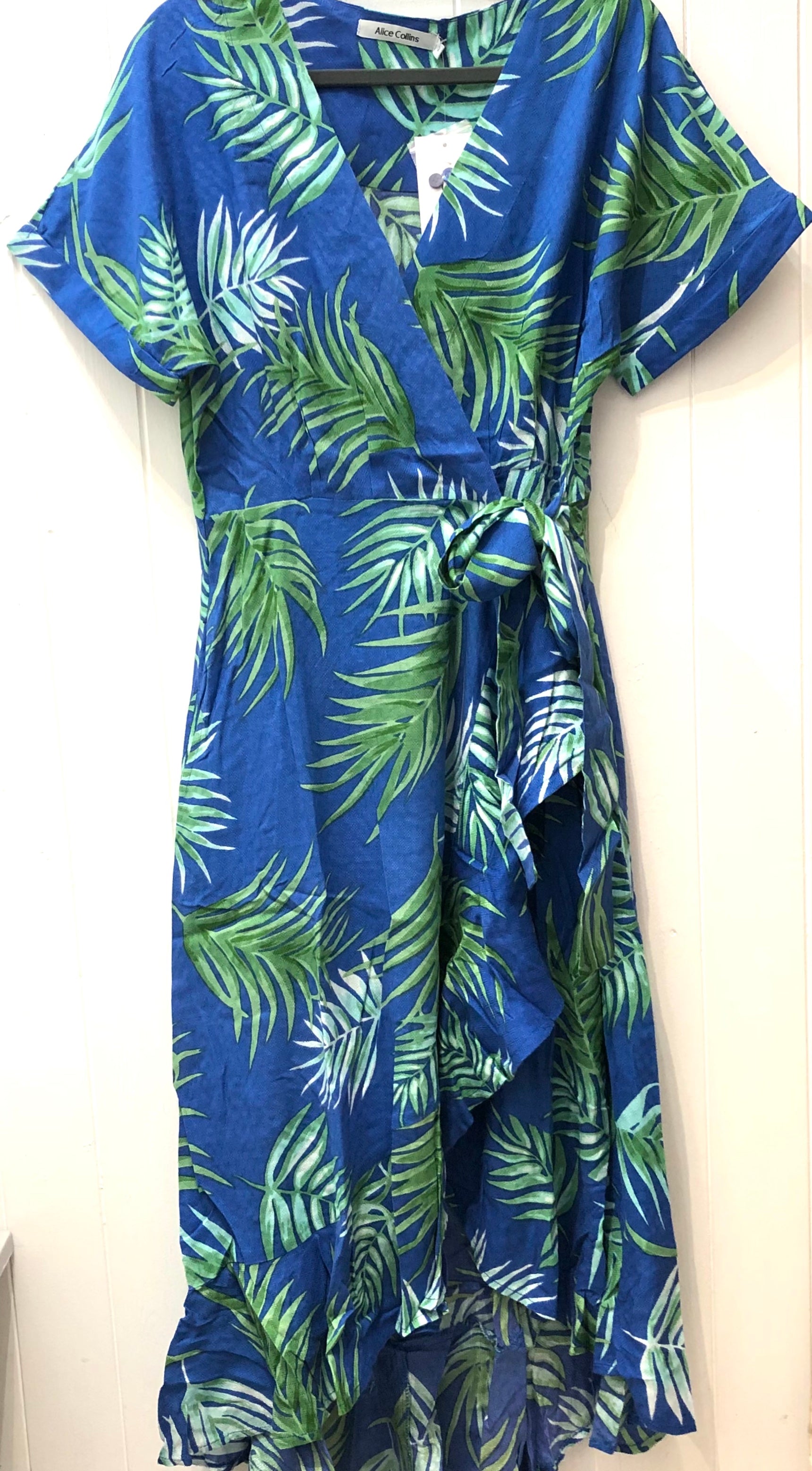 Lou Lou Dress Palm Print Chapel Street Boutique