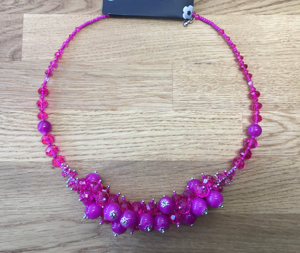 Cluster beaded Necklace
