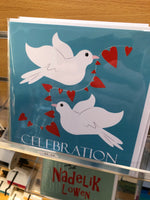 Cornish Birds in the Sticks Cards Christmas Birthday Occasion cards designed in Cornwall