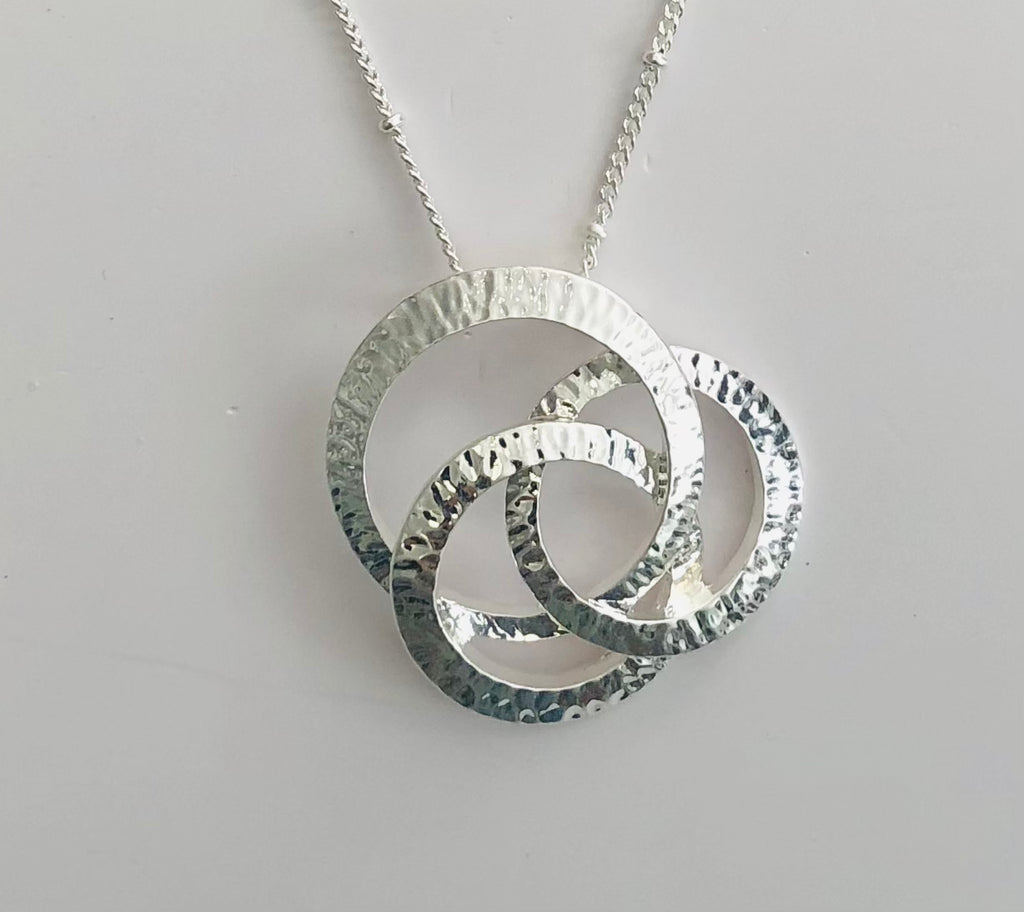 T9494 Triple Ring Necklace