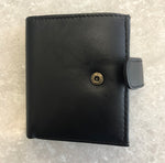 Leather Wallet with RFID Protection