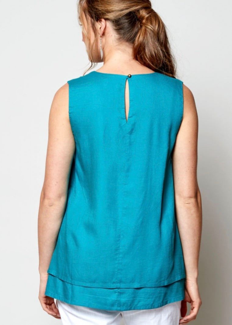 Plain Double Layer Vest