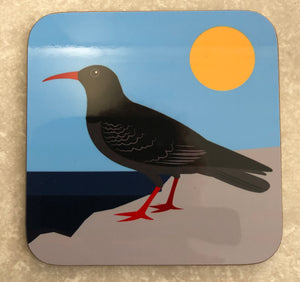 Cornish Birds in the Sticks Coasters designed in Cornwall