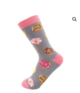 Doughnuts Socks Mid grey