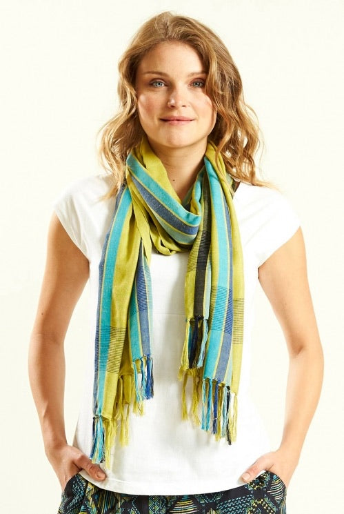 Bold Stripe Scarf