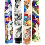 Emma Floral Print Chiffon Scarf