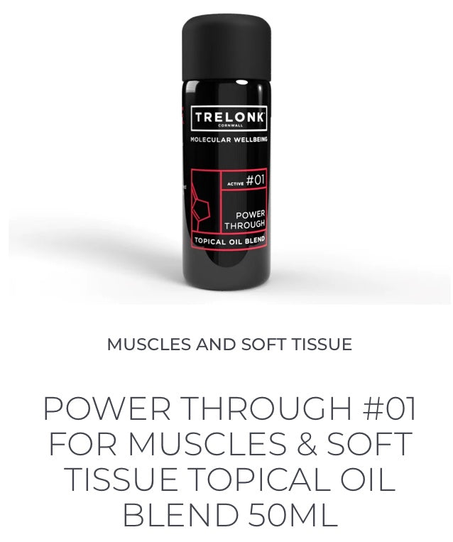 Trelonk Power Through Topical Oil Blends 1,2,3