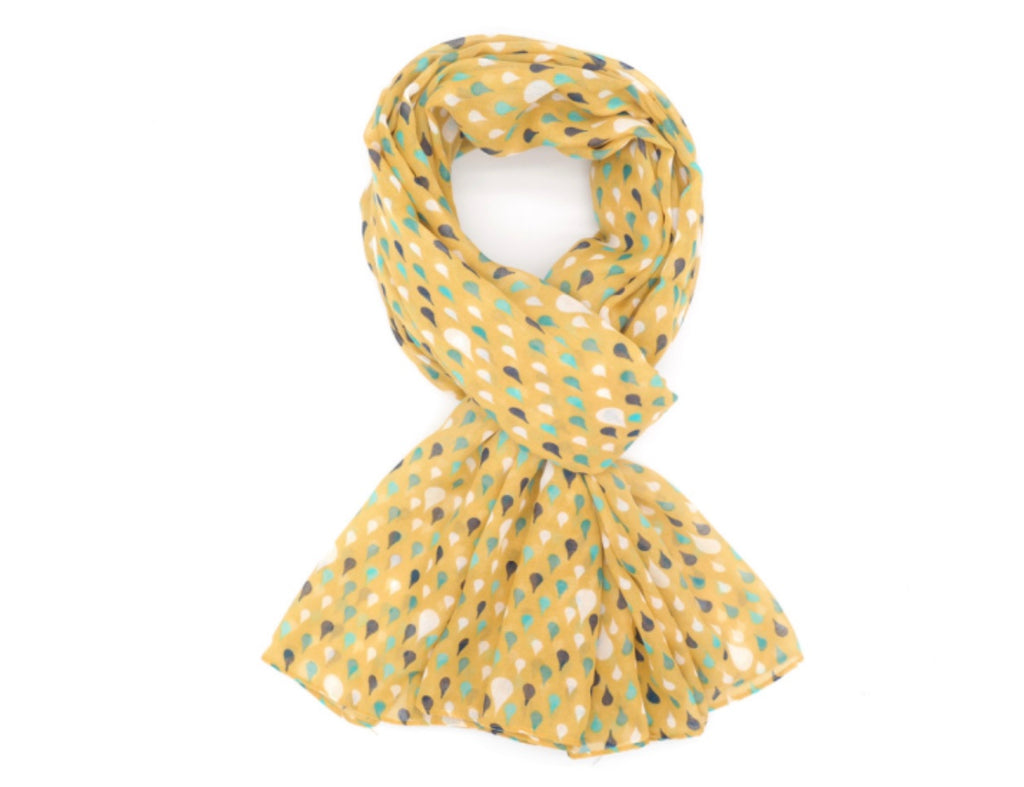 22032 Raindrops Scarf